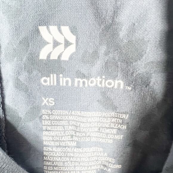 Target workout bundle Joy Lab All in Motion tank top and leggings blue Size XS - Picture 4 of 4